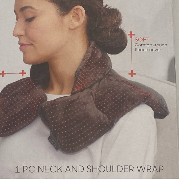 NEW Sharper Image Heated Neck & Shoulder Wrap - Picture 4 of 6